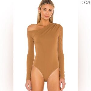 Song of Style Via Bodysuit in Neutral.